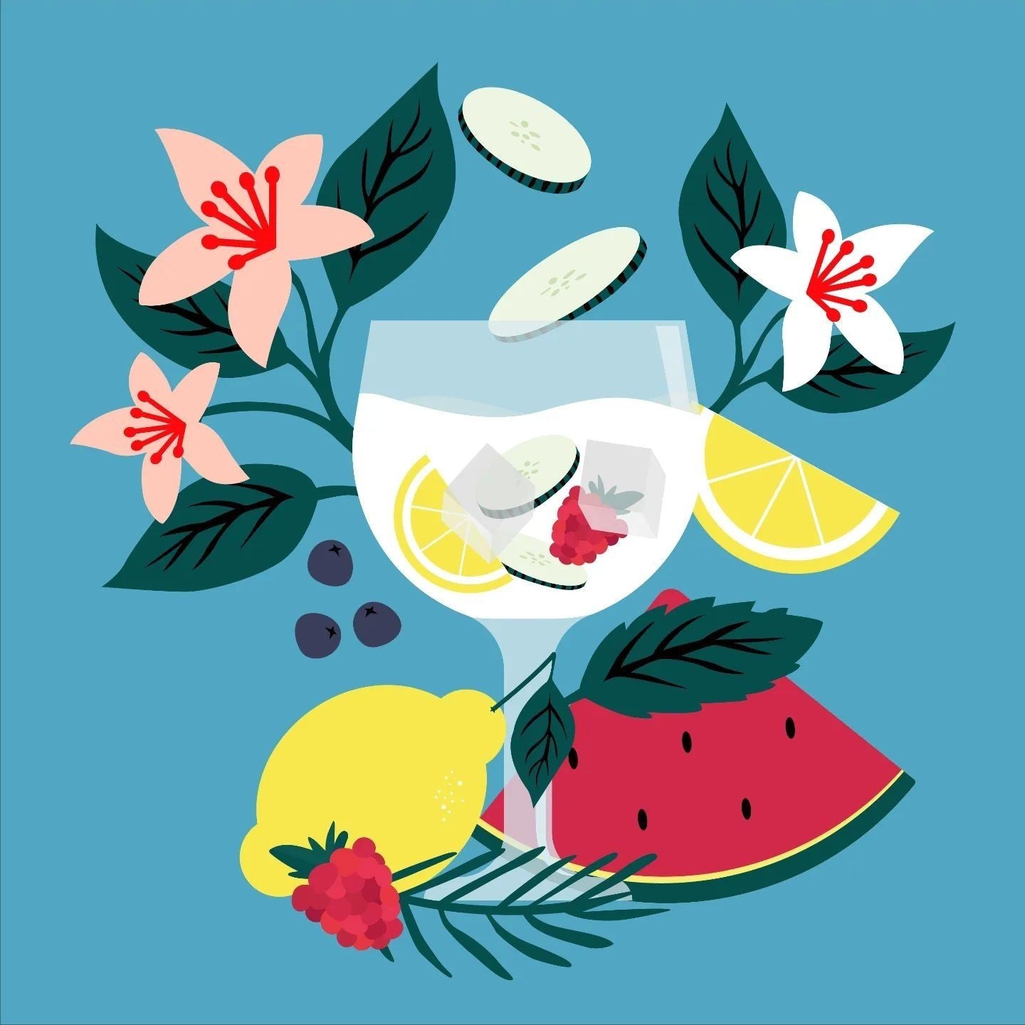 Summer Cocktail By Justyna Filipiak
