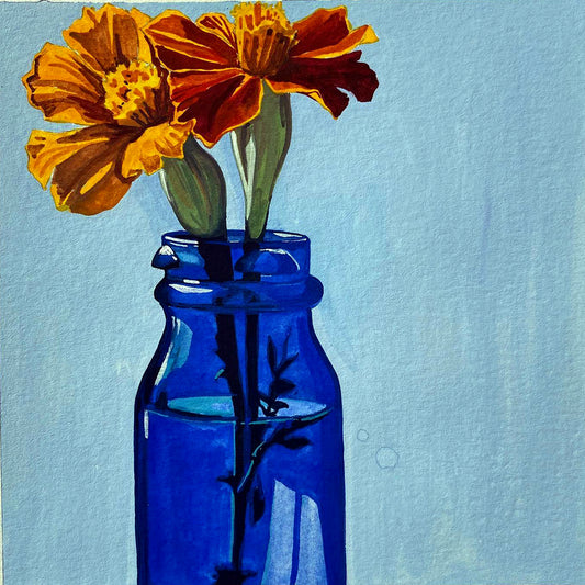Mini Paint by Numbers Kit  - 25x25 cm