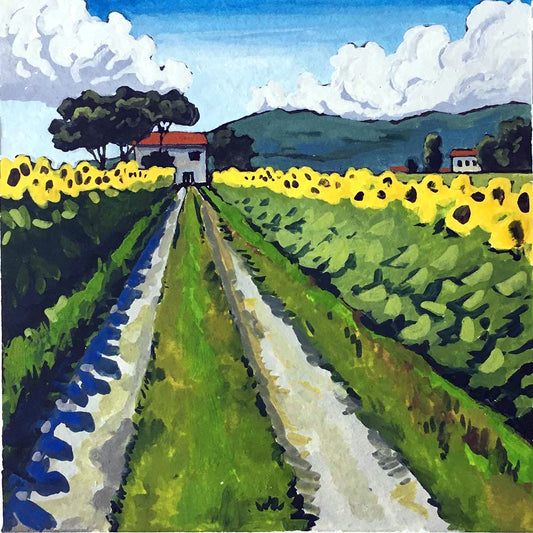Mini Paint by Numbers Kit  - 25x25 cm