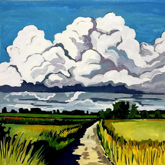 Mini Paint by Numbers Kit  - 25x25 cm