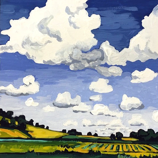 Mini Paint by Numbers Kit  - 25x25 cm