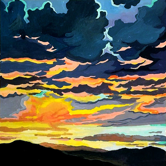 Mini Paint by Numbers Kit  - 25x25 cm
