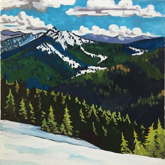 Mini Paint by Numbers Kit  - 25x25 cm