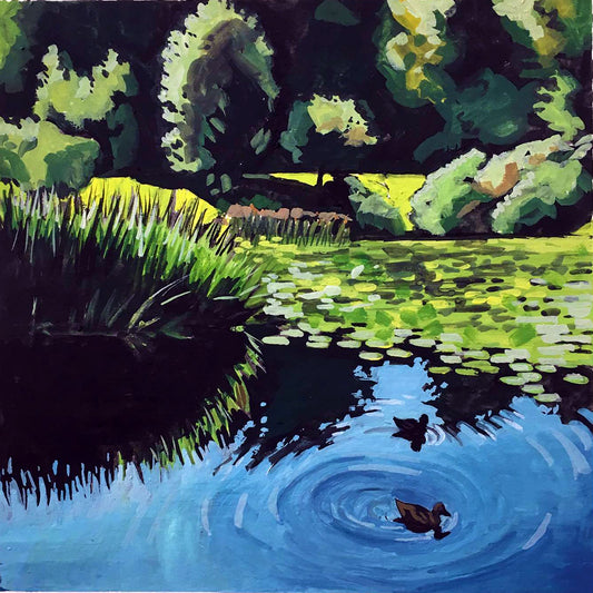 Mini Paint by Numbers Kit  - 25x25 cm
