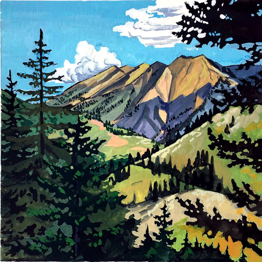 Mini Paint by Numbers Kit  - 25x25 cm