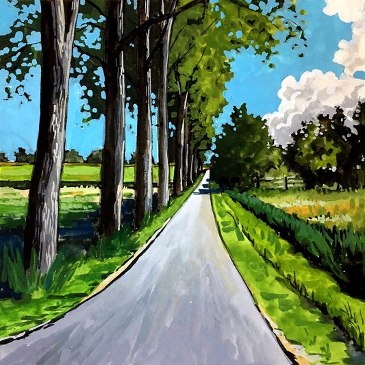 Mini Paint by Numbers Kit  - 25x25 cm