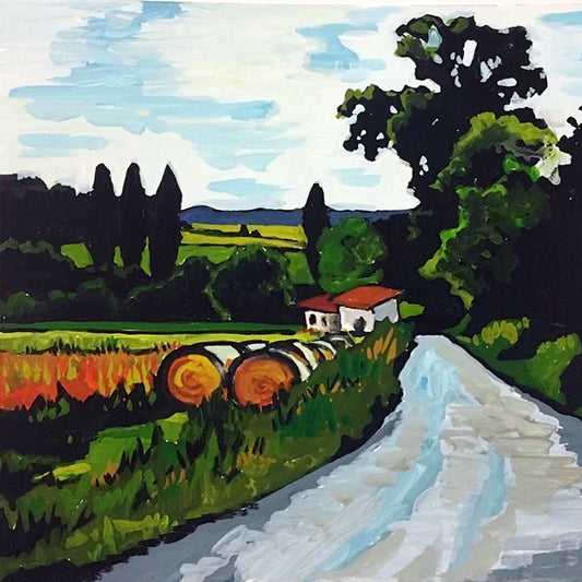 Mini Paint by Numbers Kit  - 25x25 cm