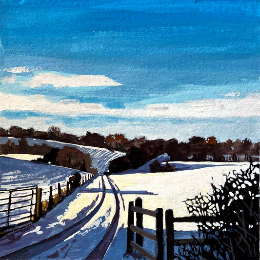 Mini Paint by Numbers Kit  - 25x25 cm
