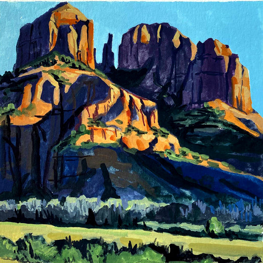 Mini Paint by Numbers Kit  - 25x25 cm