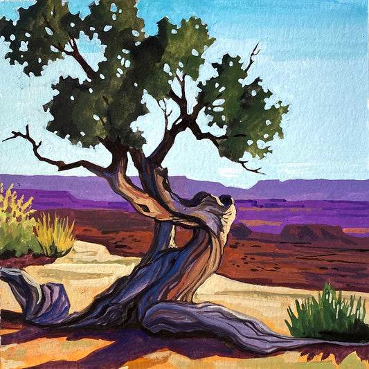 Mini Paint by Numbers Kit  - 25x25 cm