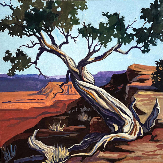 Mini Paint by Numbers Kit  - 25x25 cm