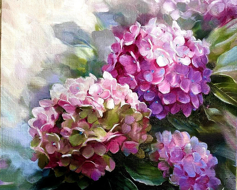 Hydrangeas By Natasha Golovina – aanabanana