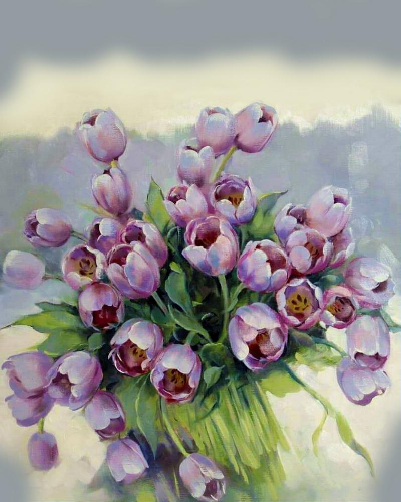 March Tulips By Natasha Golovina