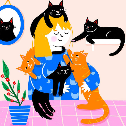 Cat Mom By Nat Ellis