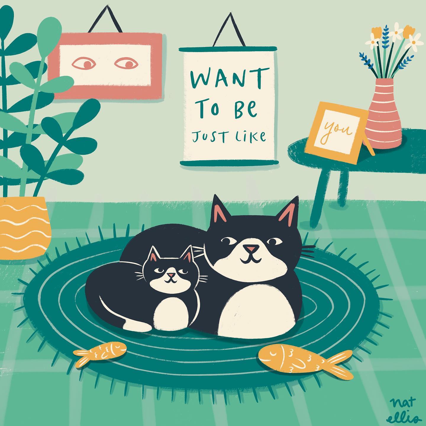 Want To Be Just Like By Nat Ellis