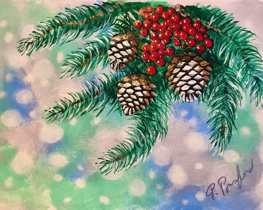 Pine Cones By Paulina Ponsford