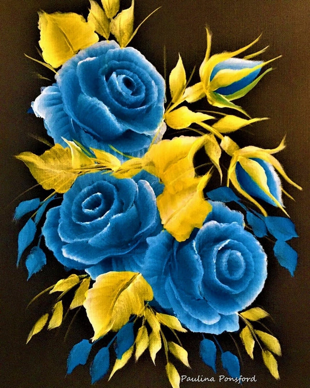 Blue Bouquet By Paulina Ponsford