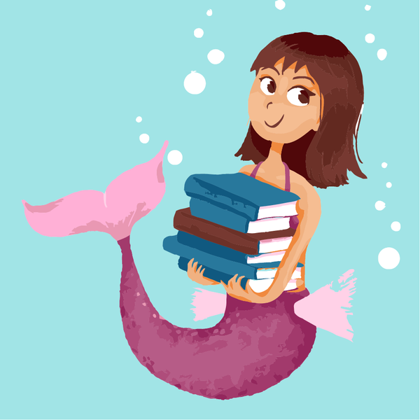 Studious Mermaid - Mini Paint by Numbers Kit