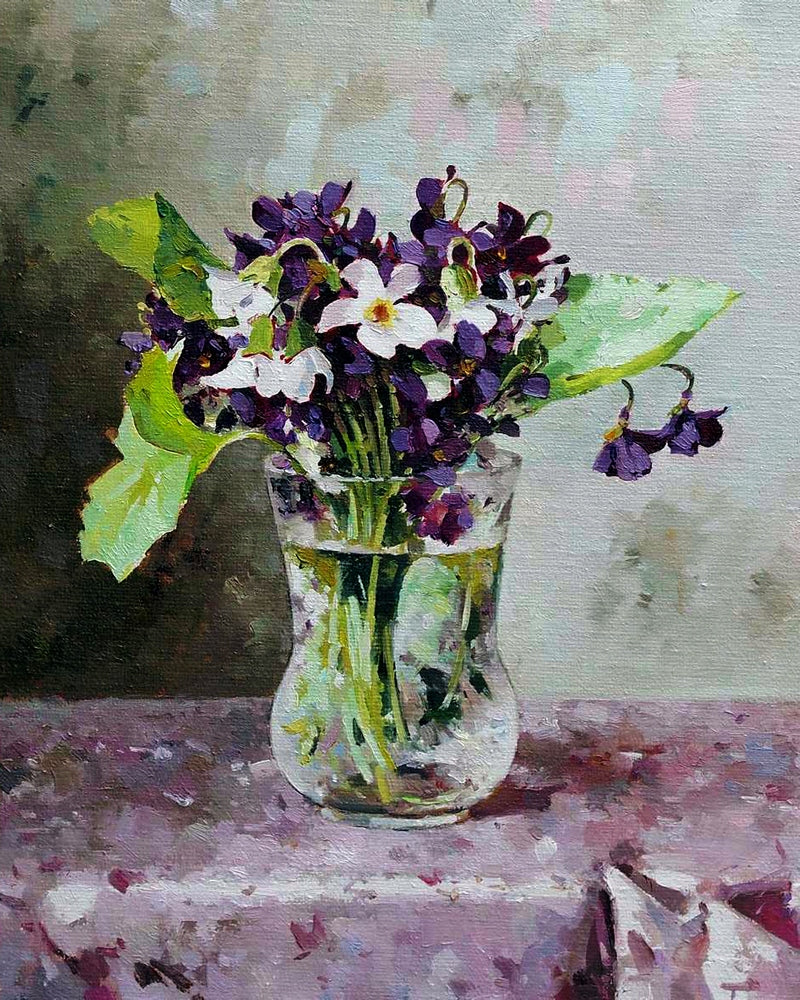 Violets By Sergey Khamalyan