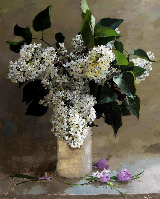 White lilac By Sergey Khamalyan