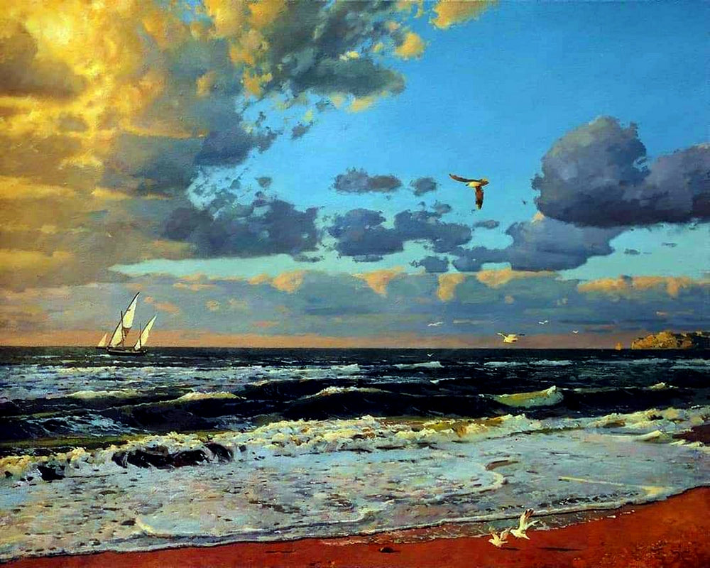Seashore By Sergey Khamalyan