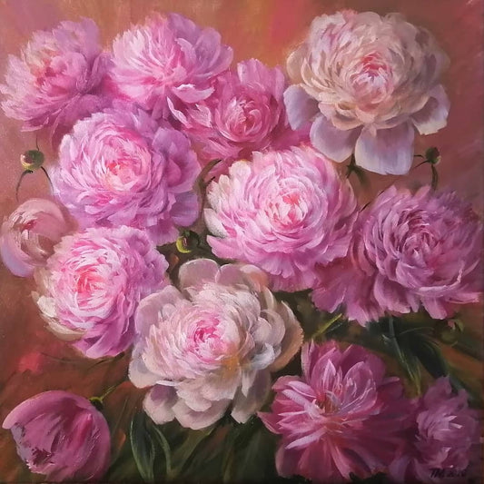 Bouquet of Peonies By Tamara Maslenik - 36 Colors