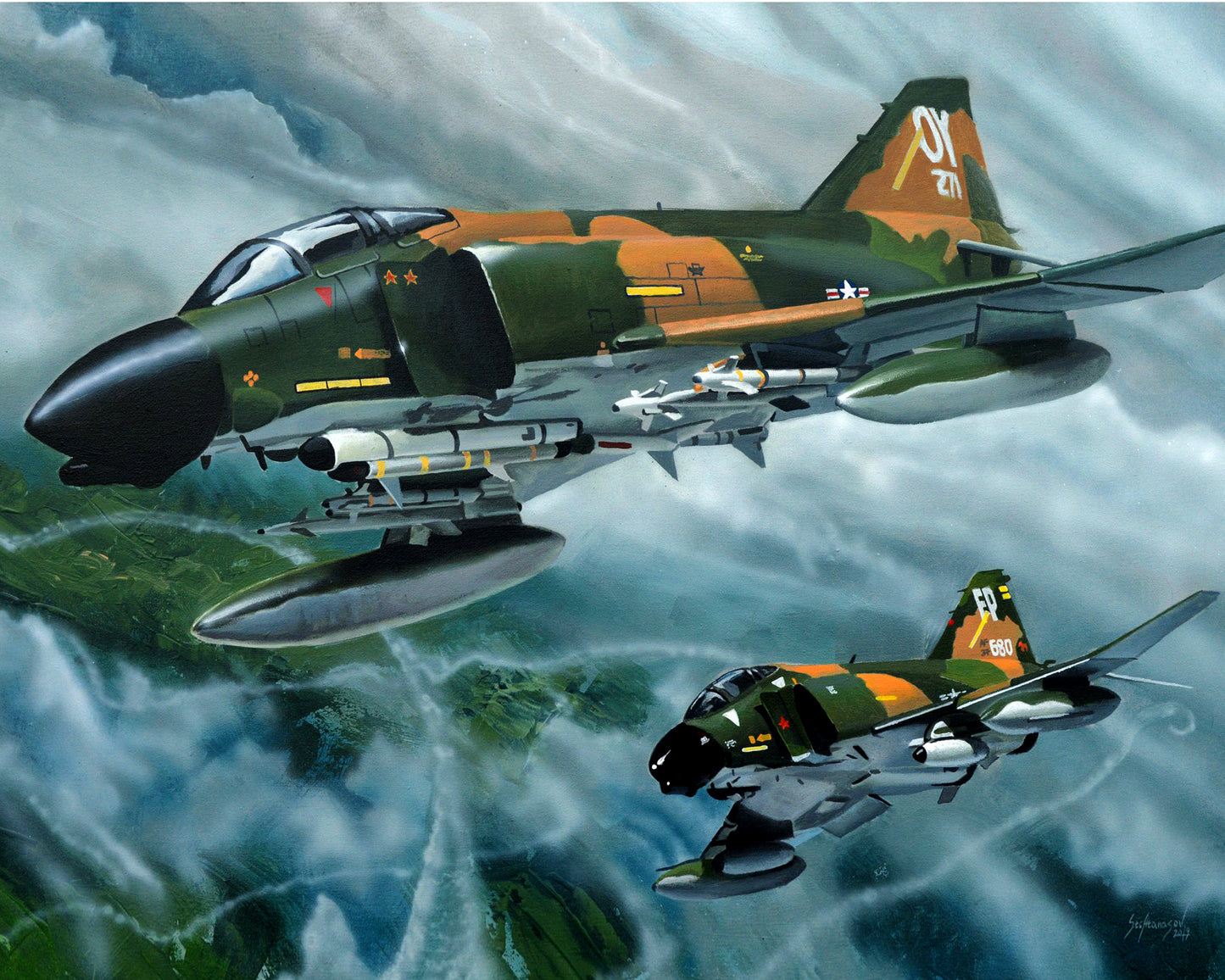 F 4 Phantom II By Stanislav Atanasov