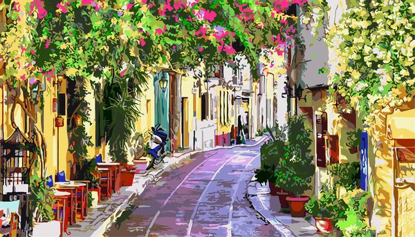 Beautiful Plaka - 16x27.5 inch (40x70cm) Large Paint By Numbers (36 colors)