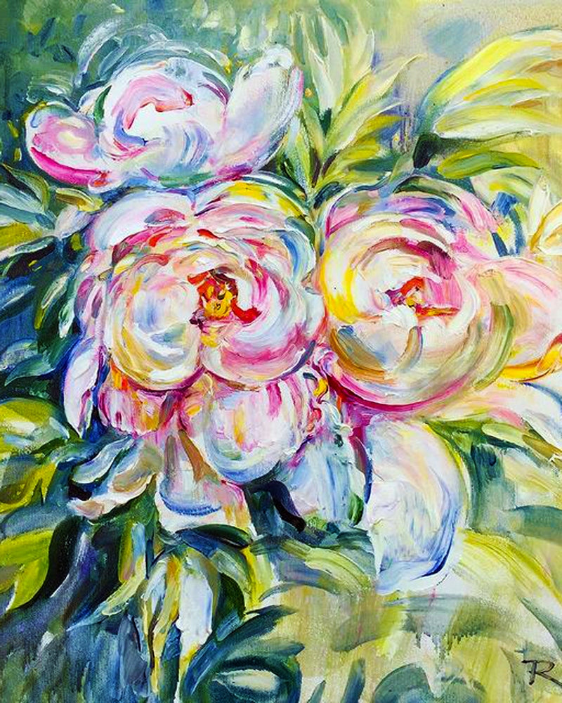 Peonies in the sun By Tatiana Mints