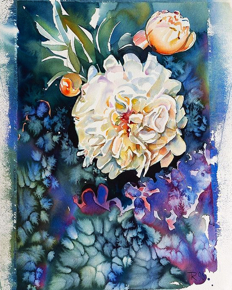 Peony Flowers By Tatiana Mints