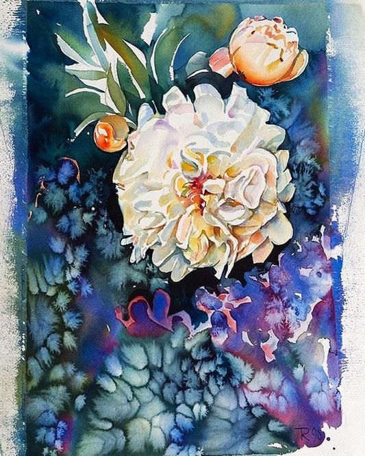 Peony Flowers By Tatiana Mints