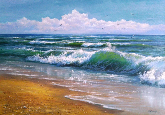 Rhythm Of The Sea By Tamara Maslenik